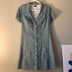 NWOT ModCloth Gingham Dress - Sz 6